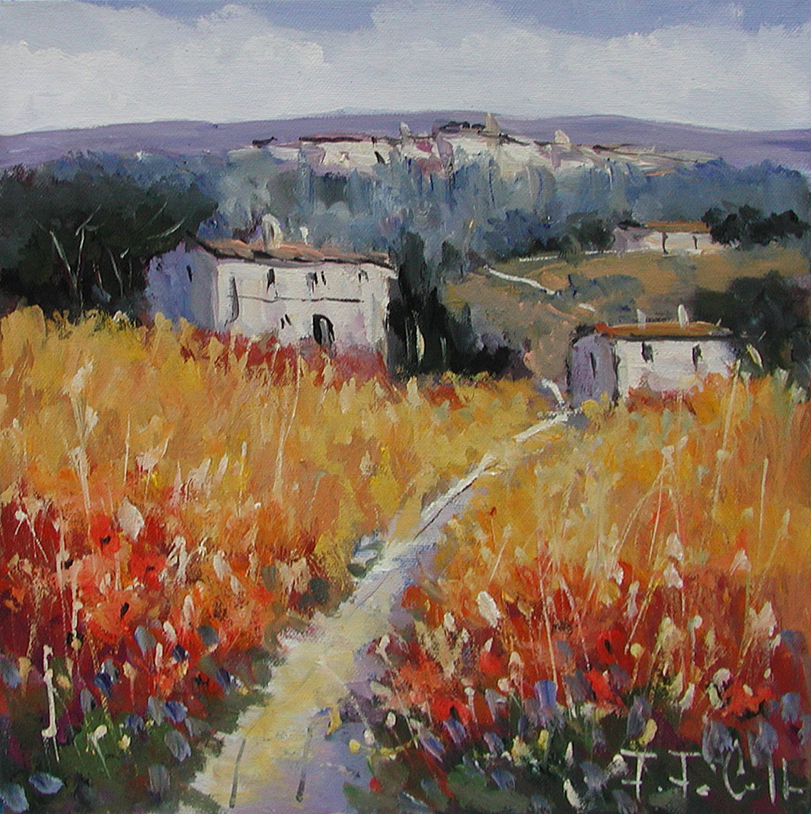 Fabrizio Filippi F1.2348 Stradina di campagna cm 30x30