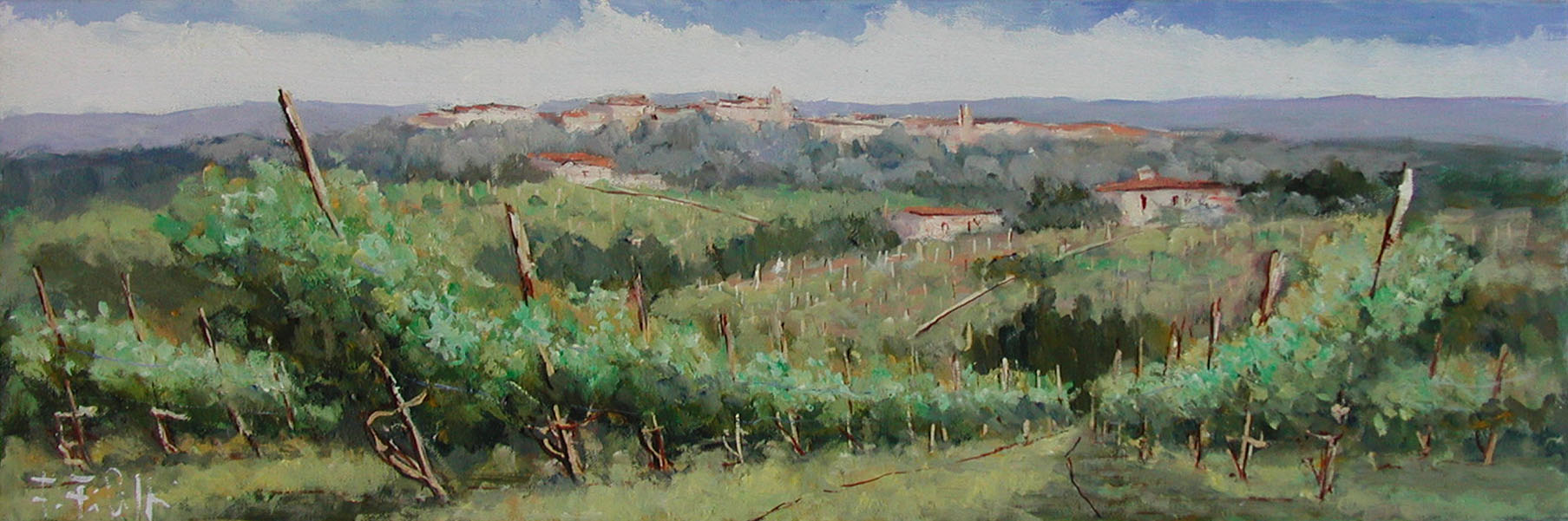 Fabrizio Filippi F1.2402 Vigna in Toscana cm 25x70