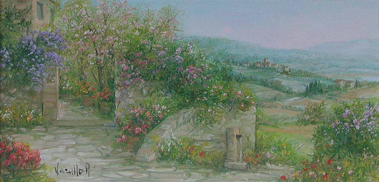 Antonietta Varallo V1.2443 Primavera Toscana cm 20x40